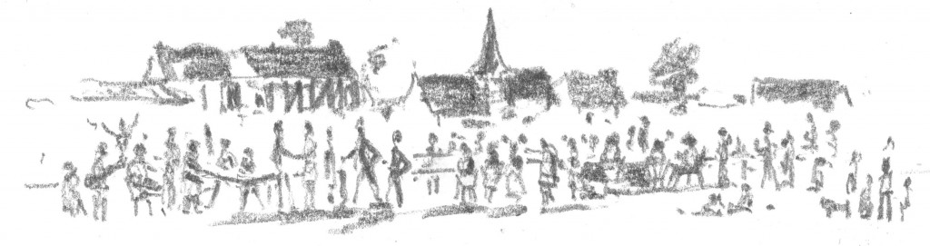 dessin repas