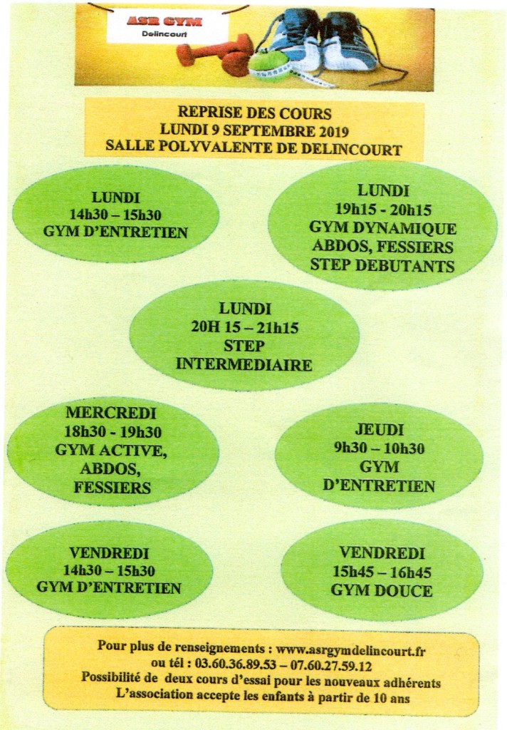 GYM Délincourt 2019