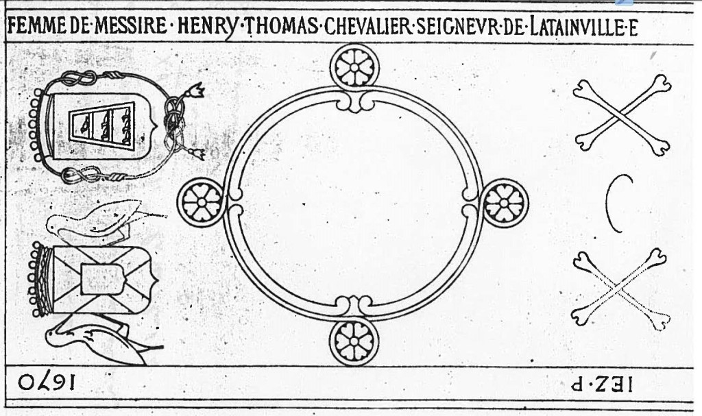 pierre tombale relevé